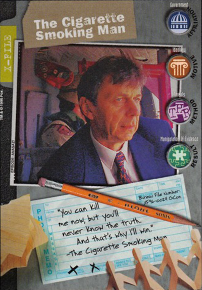 Card XF96-0024 GCon - The Cigarette Smoking Man